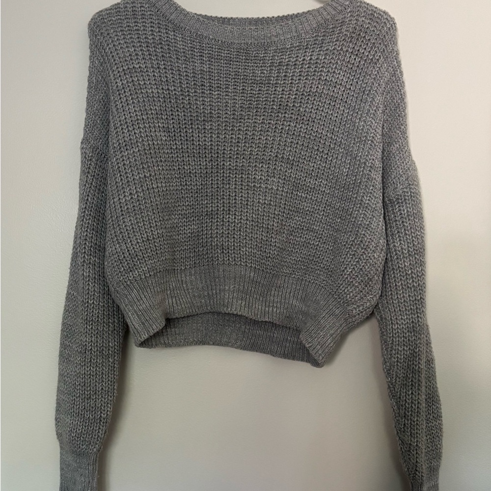 Urban Outfitters Charcoal Knit Sweater